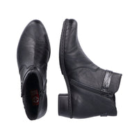 Rieker Y0783-00 Black Boot