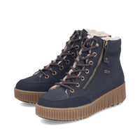 Rieker Y6104-14 Womens Blue Boots