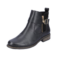 Rieker Z4959-00 Black  Boot